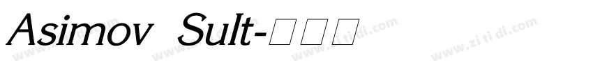 Asimov SuIt字体转换